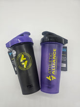 Load image into Gallery viewer, Athletic Alliance Sport Shaker 828ml Black with Purple Lid