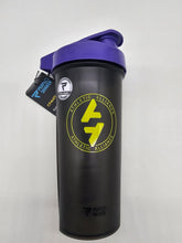 Load image into Gallery viewer, Athletic Alliance Sport Shaker 828ml Black with Purple Lid