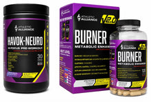 Load image into Gallery viewer, Havok Neuro + Burner Shred Stack Cut Fat, Boost Energy, Stay Focused
