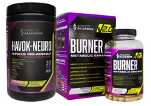 Load image into Gallery viewer, Havok Neuro + Burner Shred Stack Cut Fat, Boost Energy, Stay Focused
